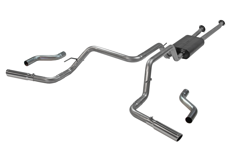 Toyota Tundra Performance Exhaust - Flowmaster - Force II Cat-Back - Polished - `09-`21