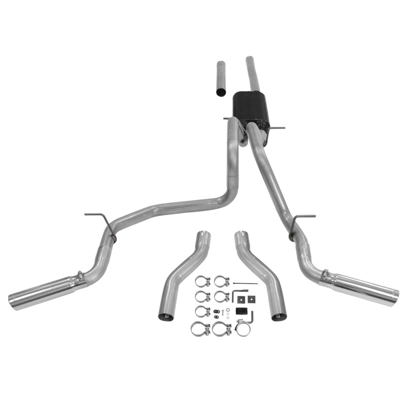 Chevrolet Silverado 1500 Performance Exhaust - Flowmaster - Force II Cat-Back - `07-`13