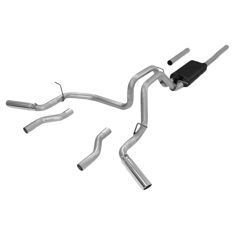 Chevrolet Silverado 1500 Performance Exhaust - Flowmaster - Force II Cat-Back - `07-`13