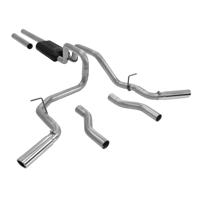GMC Sierra 1500 Performance Exhaust - Flowmaster - Force II Cat-Back - `07-`13
