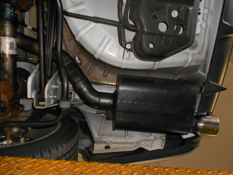 Ford Mustang Performance Exhaust - Flowmaster - American Thunder Cat-Back + Scavenger Series X-pipe - `05-`10