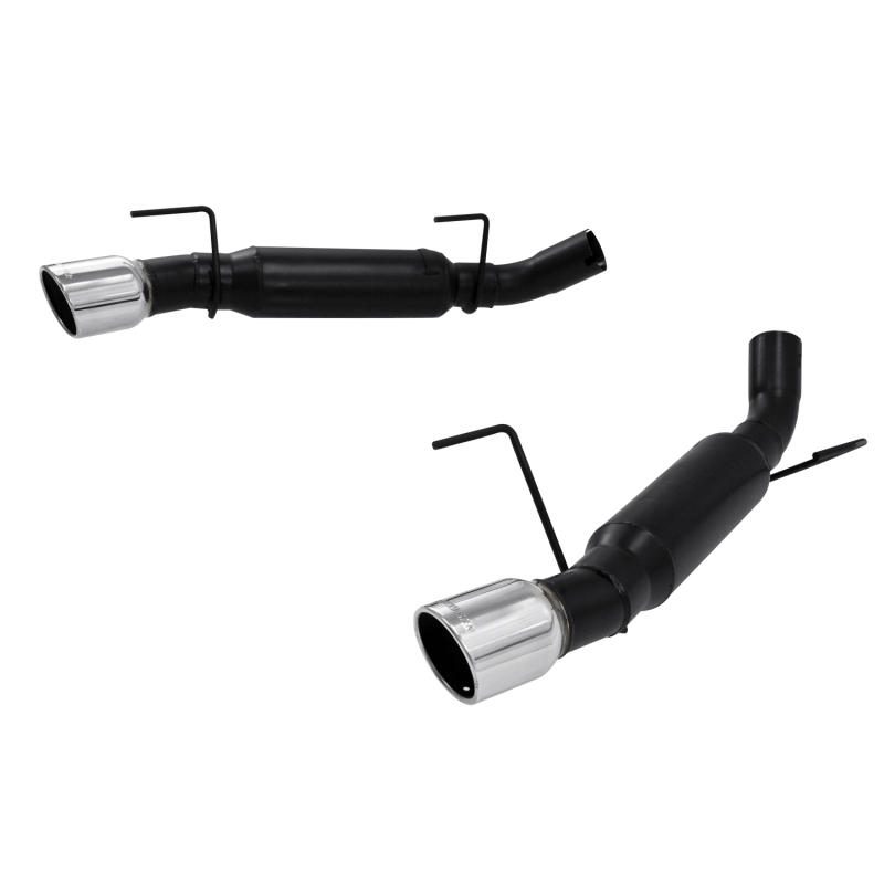 Ford Mustang GT500 Performance Exhaust - Flowmaster - Outlaw Series Axle-Back - Polished Stainless Steel - `05-`10