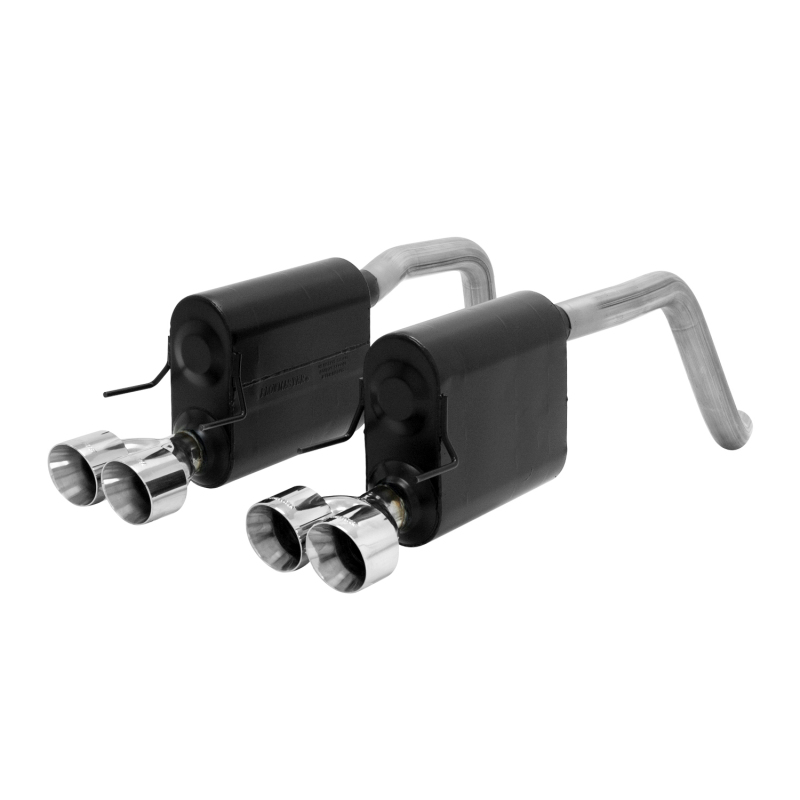 Chevrolet Corvette Performance Exhaust - Flowmaster - Force II Axle-Back, 60 Series Performance Mufflers - `05-`08