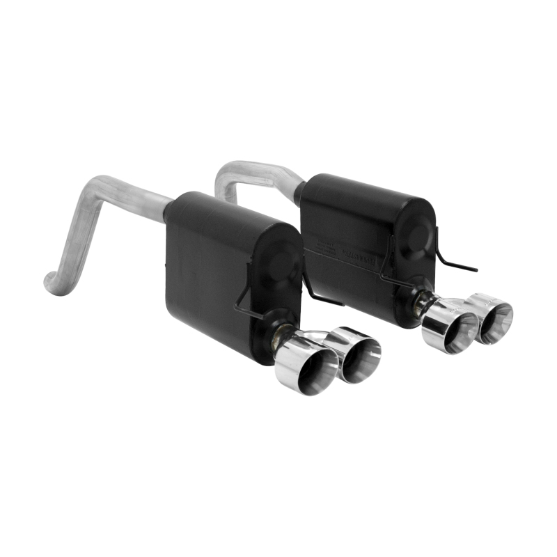 Chevrolet Corvette Performance Exhaust - Flowmaster - Force II Axle-Back, 60 Series Performance Mufflers - `05-`08