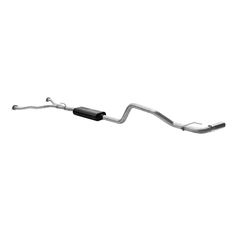 Nissan Titan Performance Exhaust - Flowmaster - American Thunder Cat-Back - Polished - `04-`15
