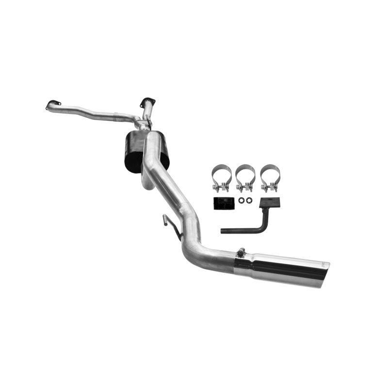 Nissan Titan Performance Exhaust - Flowmaster - American Thunder Cat-Back - Polished - `04-`15