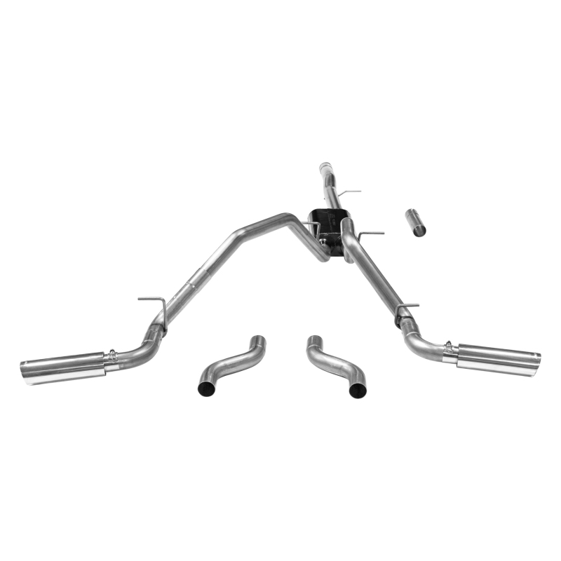 GMC Sierra 1500 Performance Exhaust - Flowmaster - American Thunder Cat-Back - `11-`18