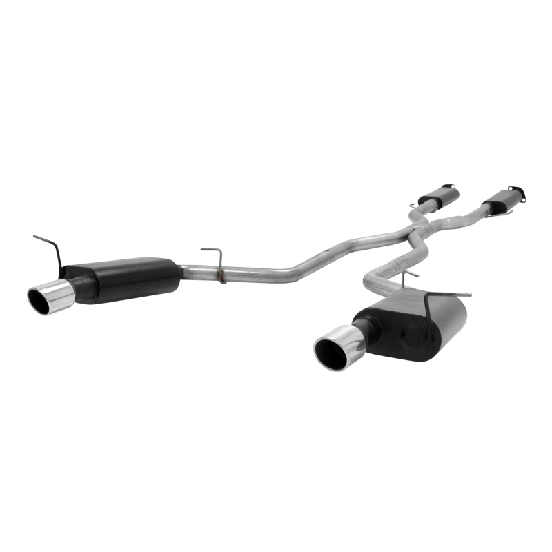 Dodge Durango Performance Exhaust - Flowmaster - Force II Cat-Back with Scavenger Series X-pipe, 60 Series Mufflers - `11-`26