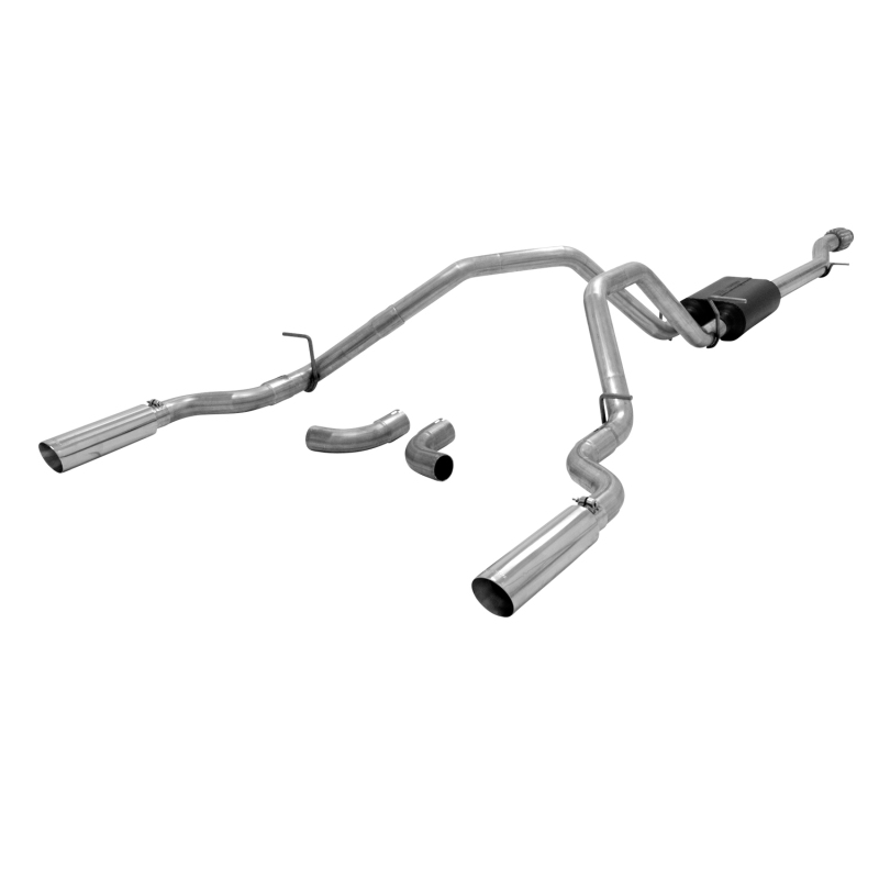 Chevrolet Silverado 1500 Performance Exhaust - Dual Exit - Flowmaster - American Thunder Cat-Back - `14-`19