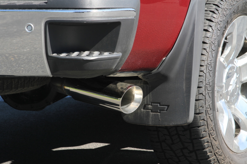 Chevrolet Silverado 1500 Performance Exhaust - Flowmaster - Force II Cat-Back, Super 50 Series Muffler, 4.00-inch Polished Tip - `14-`19