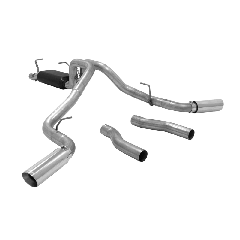Ford F-250 Super Duty Performance Exhaust - Flowmaster - Cat Back Force II - `14-`16