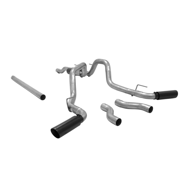 Dodge Ram 1500 Performance Exhaust - Flowmaster - Outlaw Cat Back - Black - `06-`08
