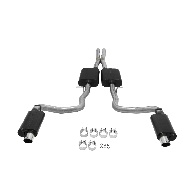 Dodge Challenger Performance Exhaust - Rear - Flowmaster - American Thunder Cat-Back - `15-`23