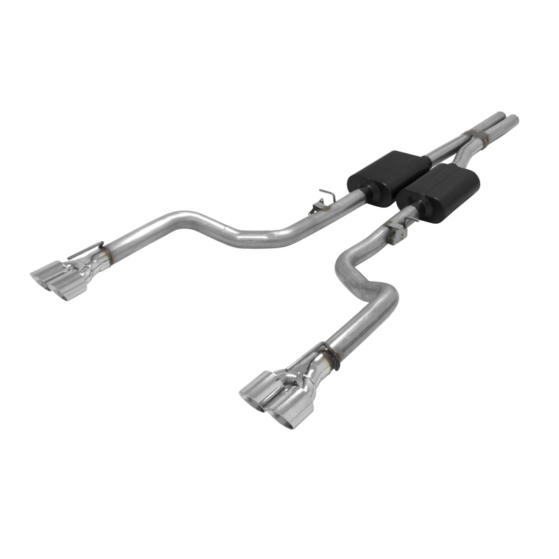 Dodge Challenger R/T Scat Pack Performance Exhaust - Rear - Flowmaster - American Thunder Cat Back - `15-`23