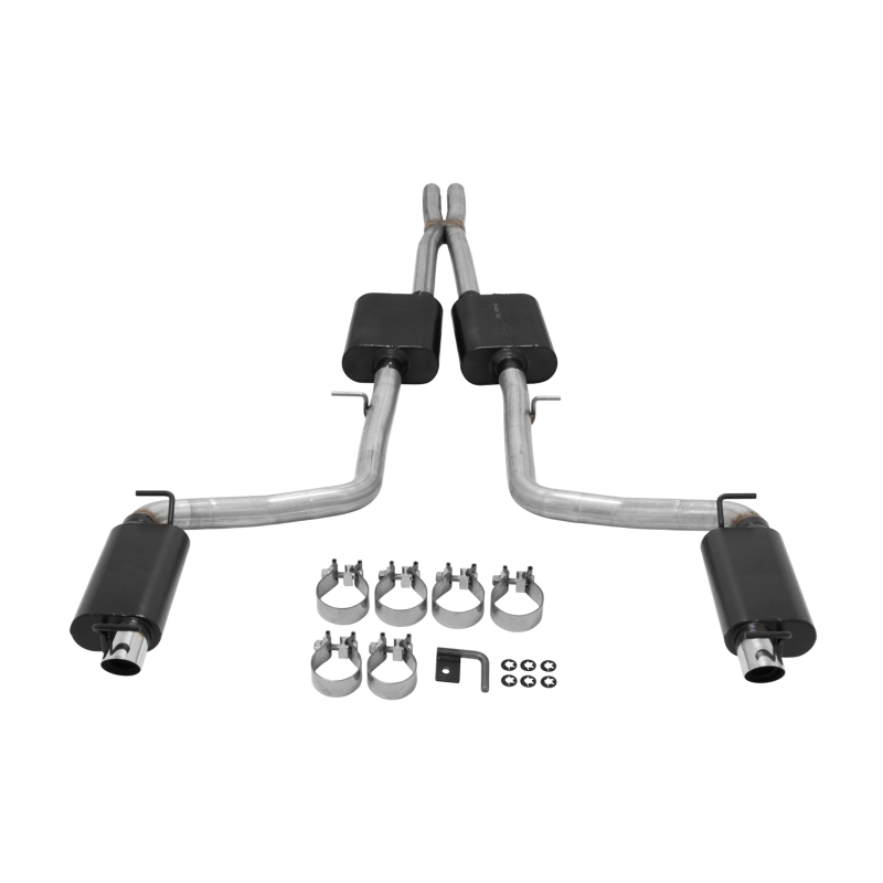 Dodge Charger SE Performance Exhaust - Rear - Flowmaster - American Thunder Cat Back - `15-`23