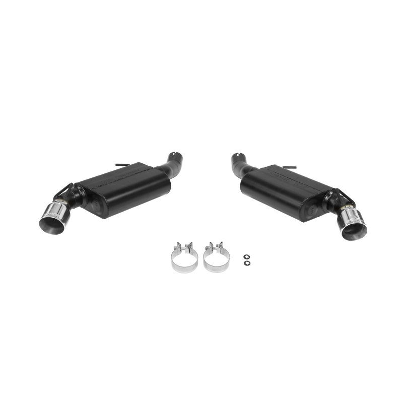 Chevrolet Camaro SS Performance Exhaust - Rear - Flowmaster - American Thunder, Axle-Back, Super 44 Series - `16-`24