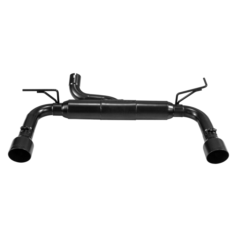 Jeep Wrangler JK Performance Exhaust - Flowmaster - Outlaw Series Axle-Back - Black - `12-`18