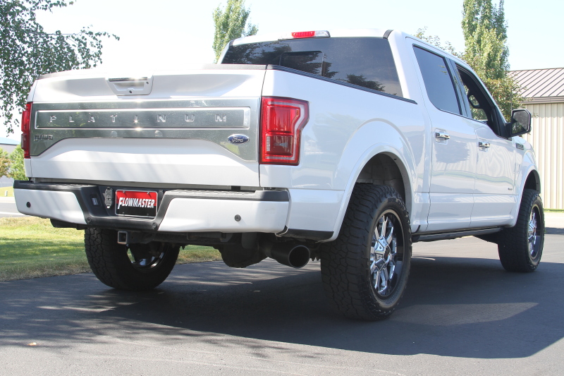 Ford F-150 Performance Exhaust - Flowmaster - Outlaw Cat-Back - Black - `15-`20