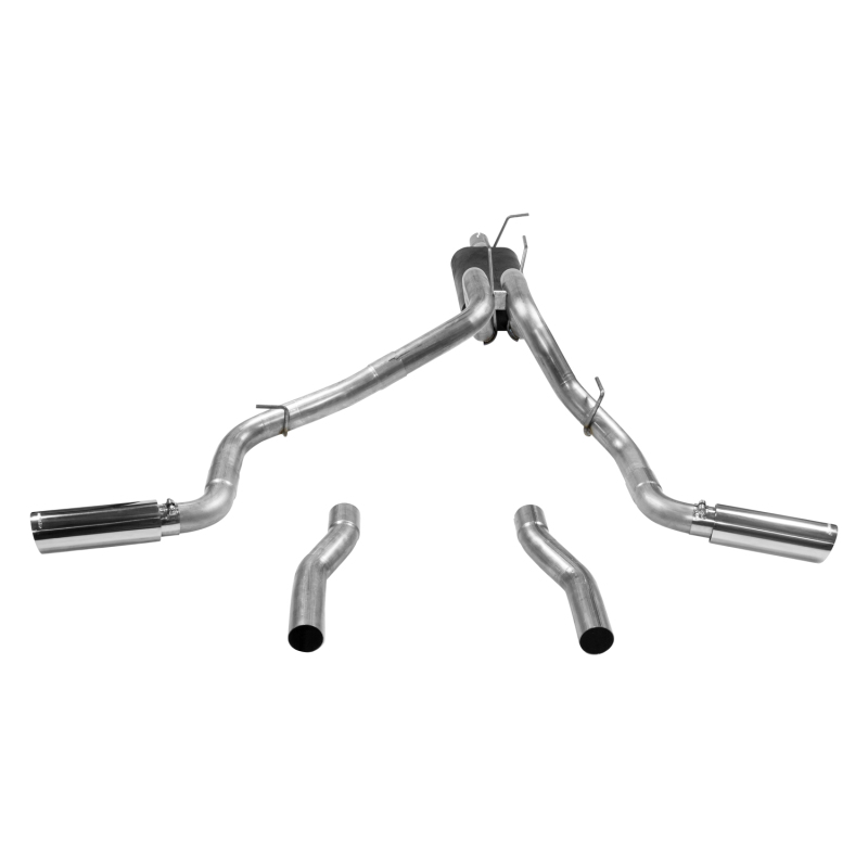 Ford F-250 Super Duty Performance Exhaust - Dual Exit - Flowmaster - Force II Cat-Back - `17-`26