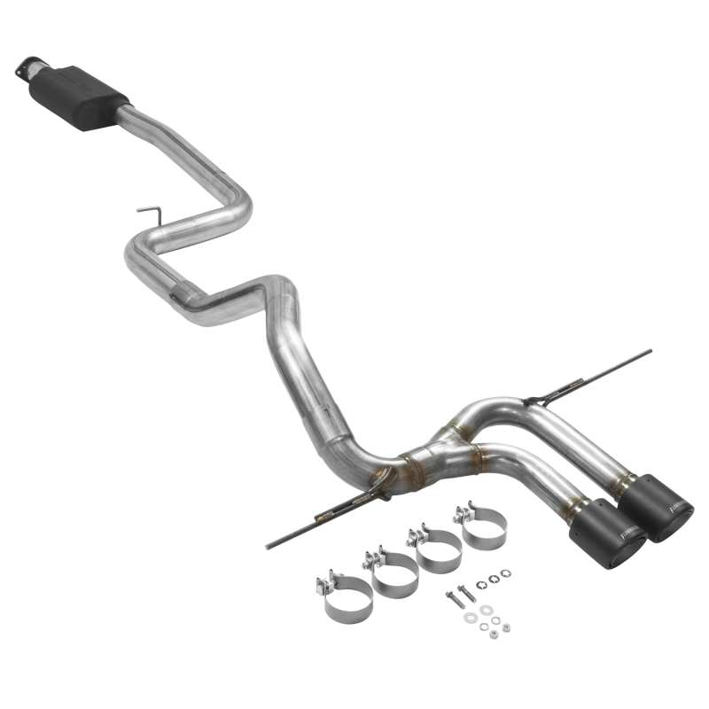 Ford Focus ST Performance Exhaust - Flowmaster - Outlaw Cat-Back - Carbon Fiber - `13-`18