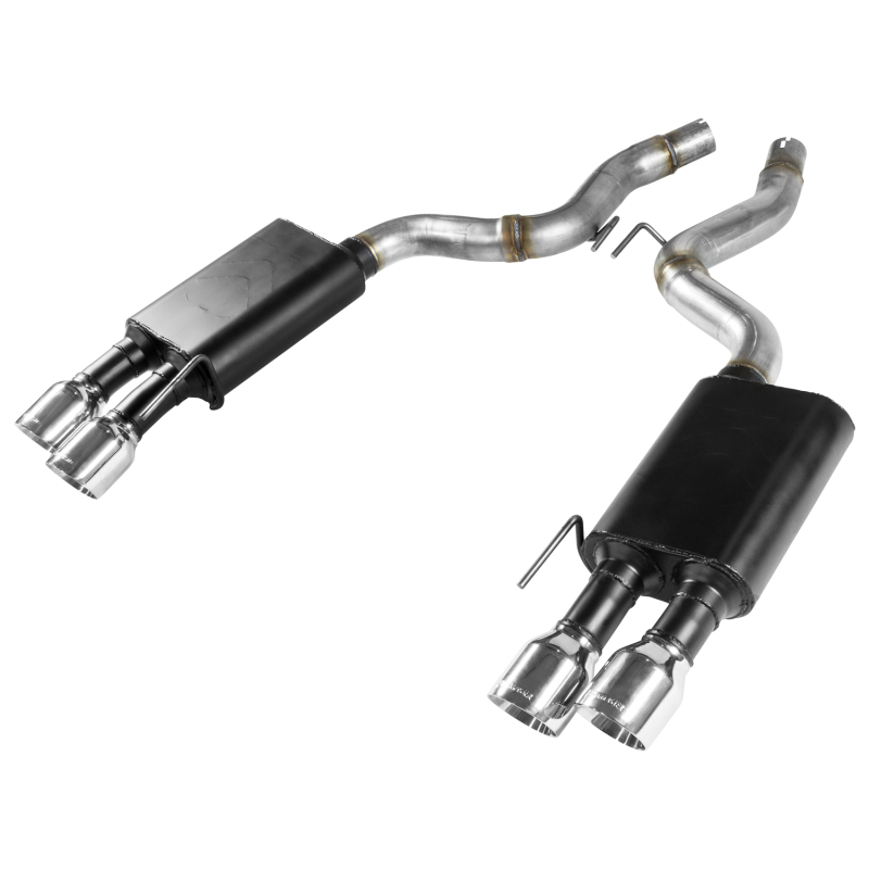 Ford Mustang GT Performance Exhaust - Rear - Flowmaster - Axle-Back American Thunder - `18-`23