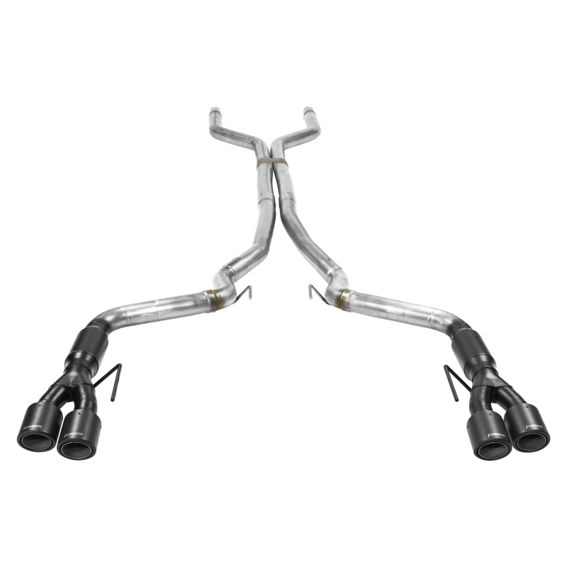 Ford Mustang GT Performance Exhaust - Flowmaster - Outlaw Cat-Back - Carbon Fiber - `18-`23