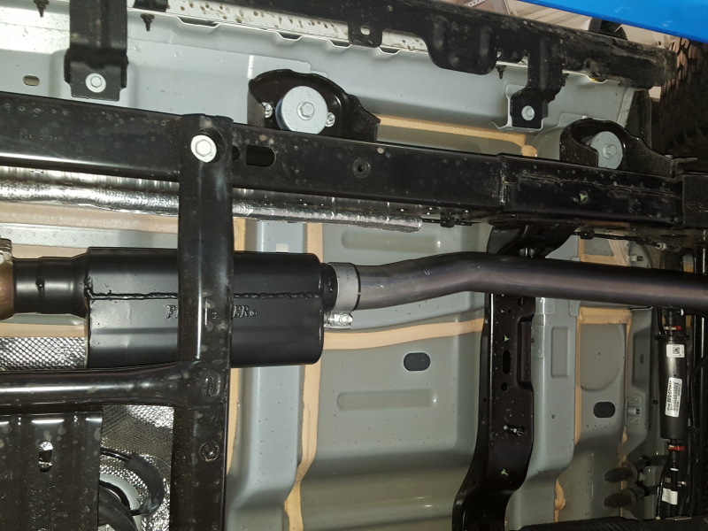 Jeep Wrangler JL Performance Exhaust - Dual Out Rear - Flowmaster - American Thunder Cat-Back - Black - `18-`26