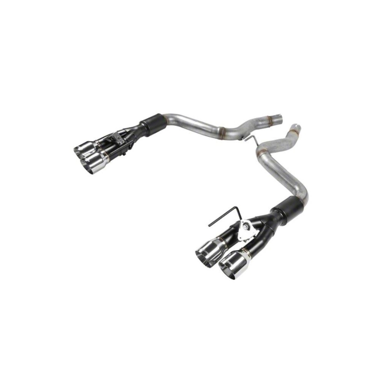 Ford Mustang GT Performance Exhaust - Rear - Flowmaster - Outlaw Series Axle-Back - Polished - `18-`23