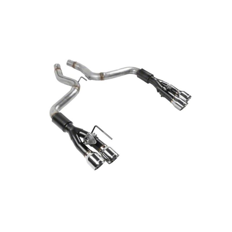 Ford Mustang GT Performance Exhaust - Rear - Flowmaster - Outlaw Series Axle-Back - Polished - `18-`23