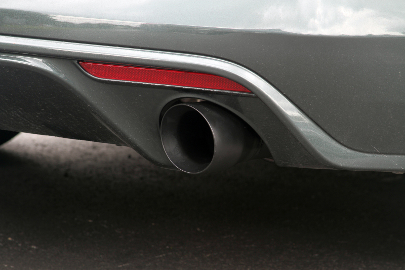 Ford Mustang Performance Exhaust - Rear - Flowmaster - Outlaw Series Axle-Back - Black - `15-`17