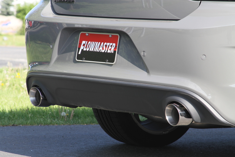 Dodge Charger Daytona Performance Exhaust - Flowmaster - Outlaw Cat Back with Standard Tips - `17-`23