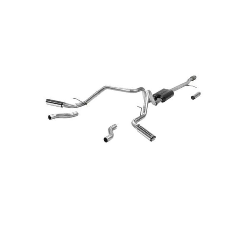 GMC Sierra 1500 Performance Exhaust - Flowmaster - American Thunder Cat-Back - `19-`26