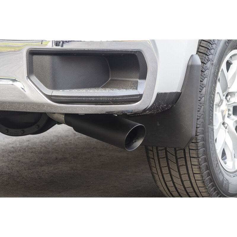 GMC Sierra 1500 Performance Exhaust - Flowmaster - Cat-Back Exhaust, Outlaw, Super 10 Series - Black - `19-`26