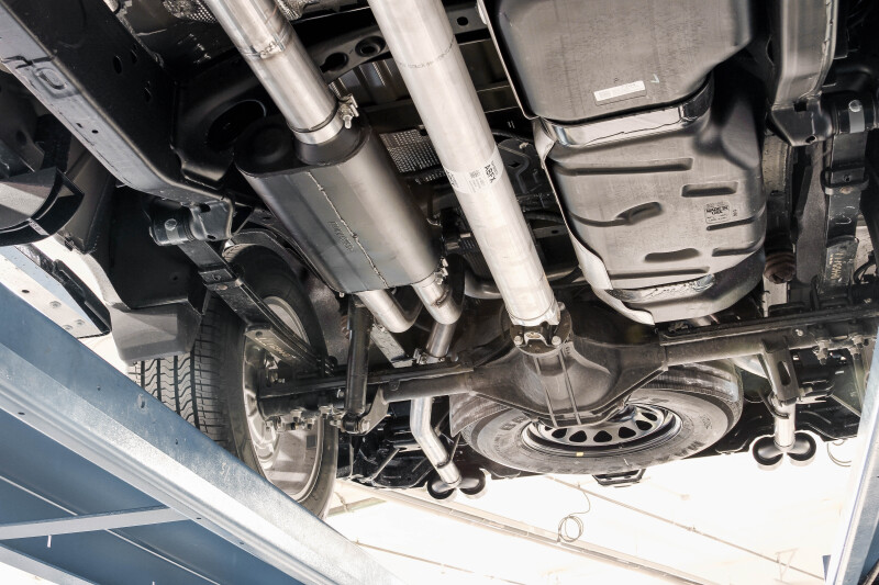 Chevrolet Silverado 1500 Performance Exhaust - Flowmaster - American Thunder Cat-Back, Quad Tips - Black - `19-`23