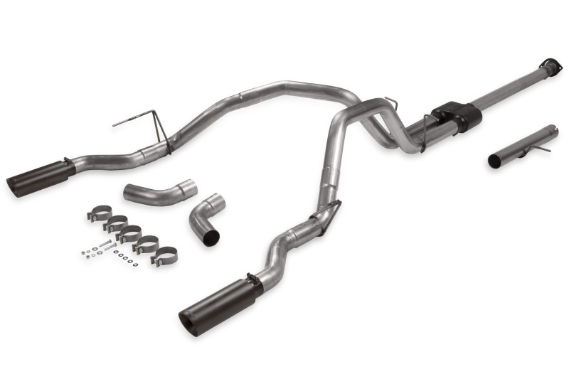 RAM 1500 Performance Exhaust - Flowmaster - Outlaw Cat-Back - Black - `19-`24
