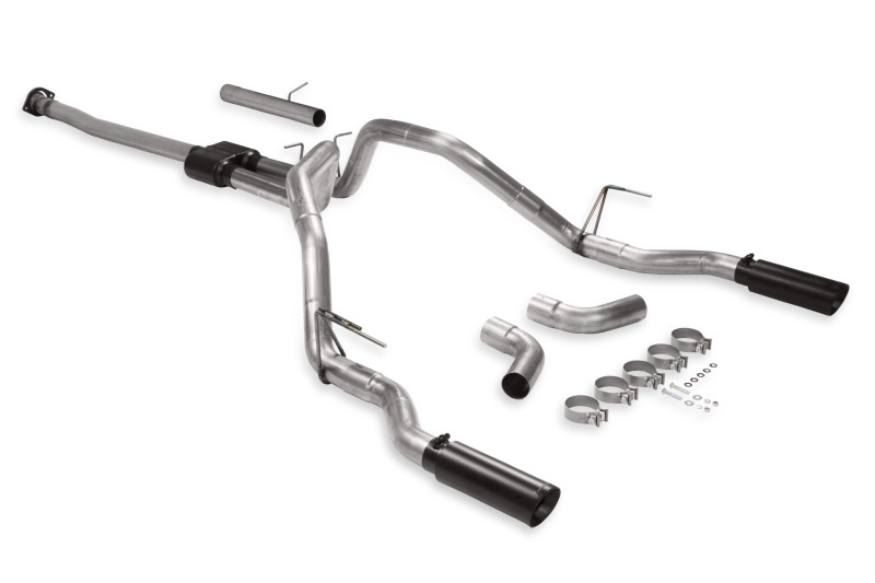 RAM 1500 Performance Exhaust - Flowmaster - Outlaw Cat-Back - Black - `19-`24