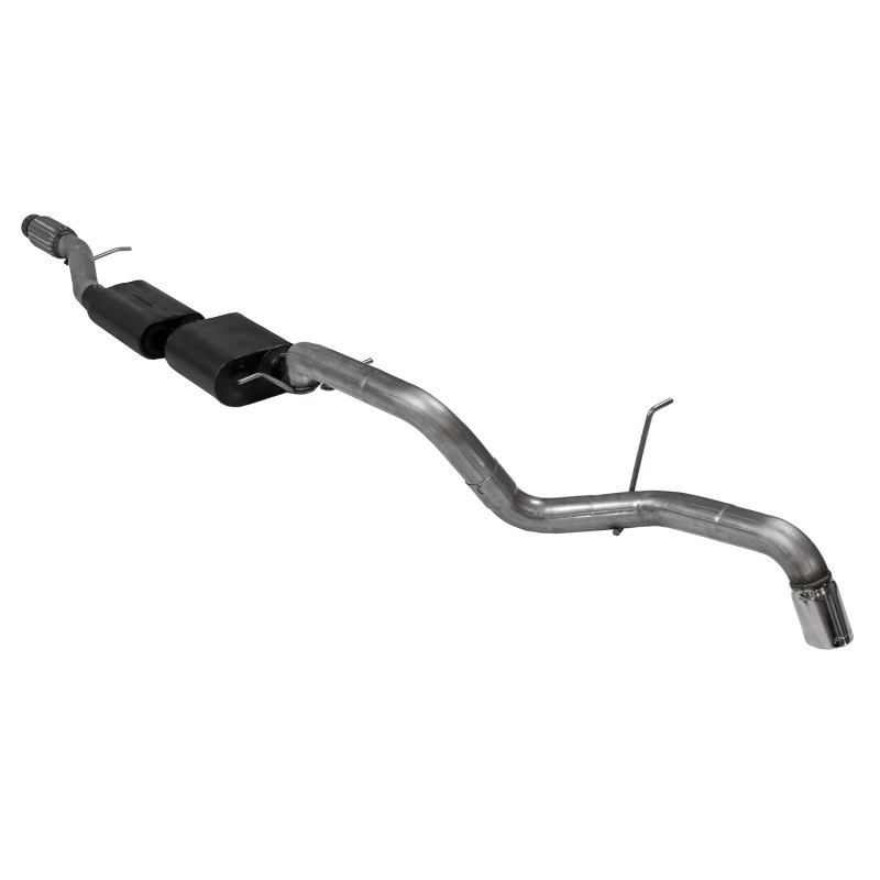 Chevrolet Tahoe Performance Exhaust - Single Out Rear Exit - Flowmaster - Force II Cat-Back - Polished - `21-`26