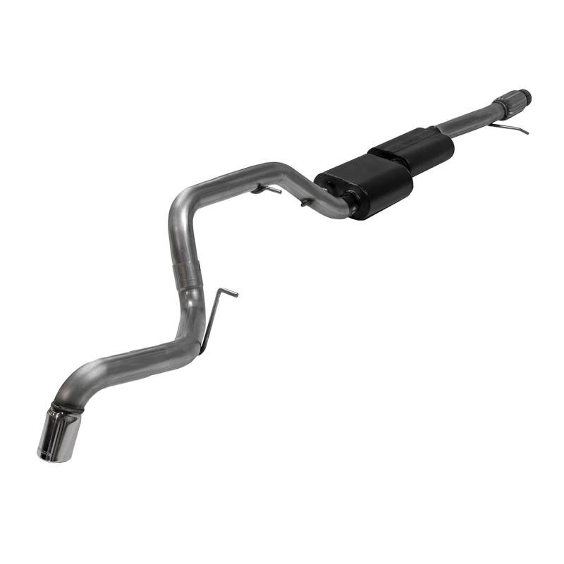 GMC Yukon Performance Exhaust - Single Out Rear Exit - Flowmaster - Force II Cat-Back - Polished - `21-`26