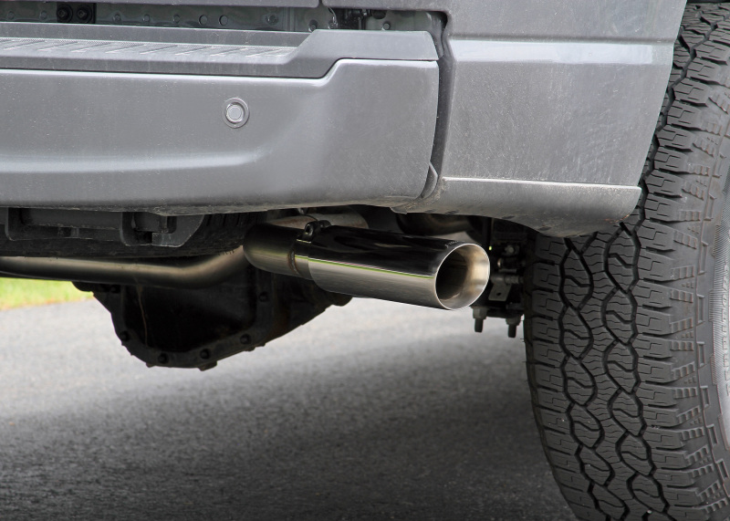 Ford F-150 Performance Exhaust - Rear + Side - Flowmaster - American Thunder Cat-Back - Polished - `21-`26