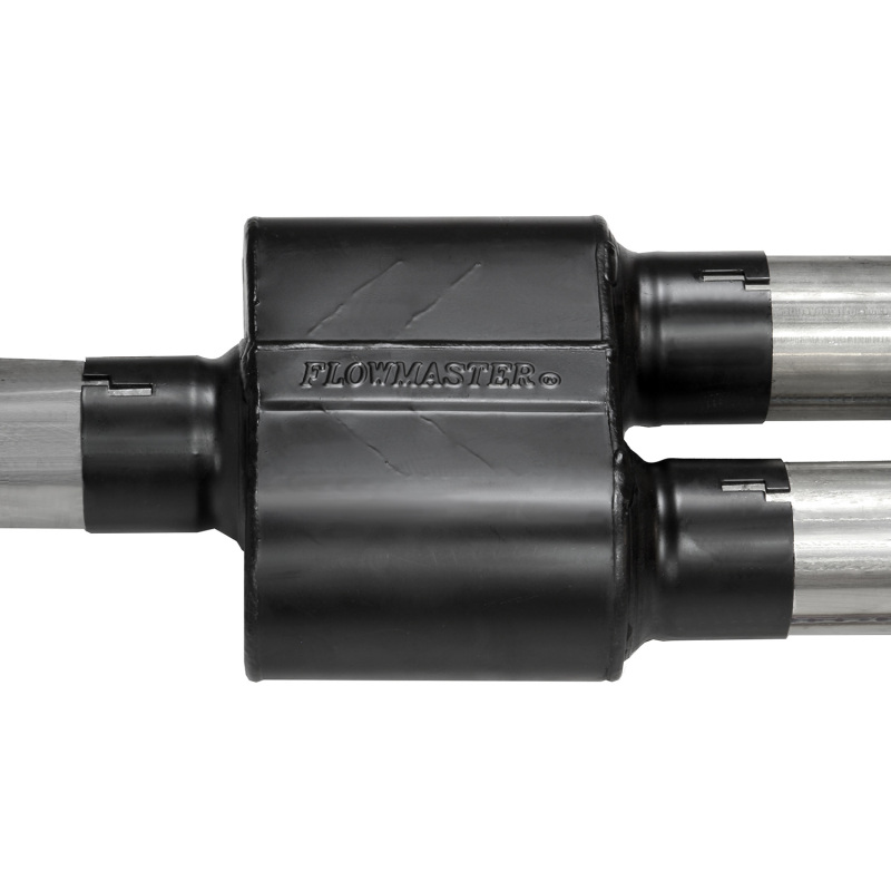 Ford F-150 Performance Exhaust - Rear and Side Exit - Flowmaster - Outlaw Cat-Back - Black - `21-`26