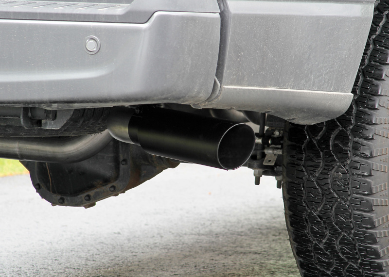 Ford F-150 Performance Exhaust - Rear and Side Exit - Flowmaster - Outlaw Cat-Back - Black - `21-`26