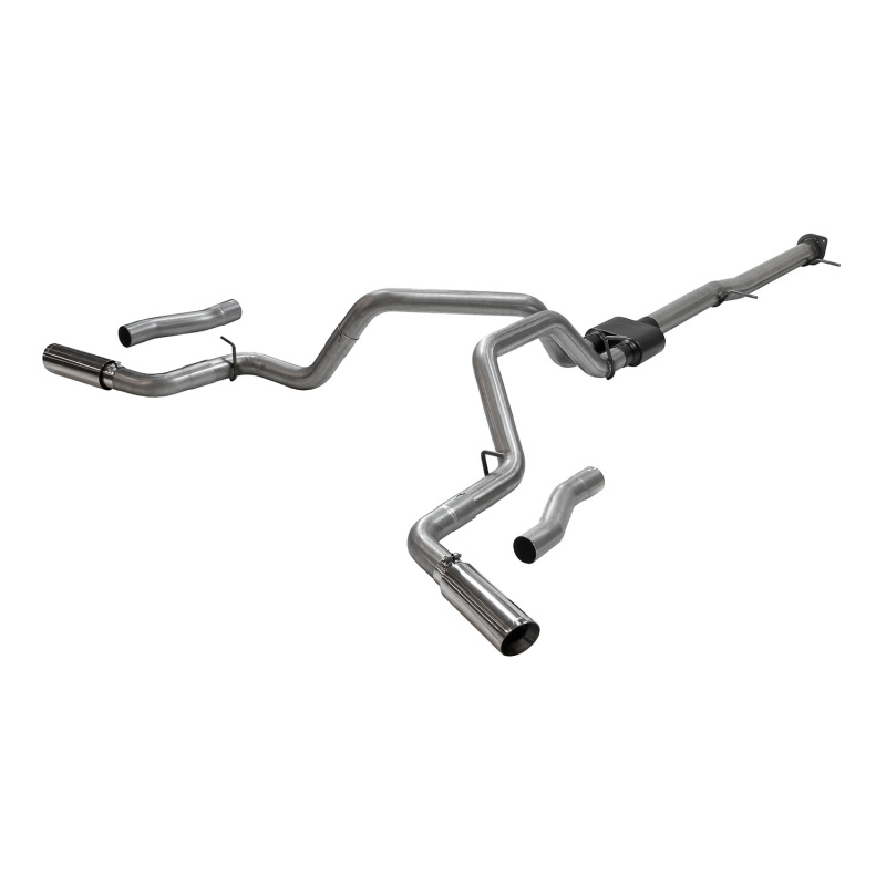 Chevrolet Silverado 3500HD Performance Exhaust - Rear - Flowmaster - Outlaw Cat-Back - `20-`26