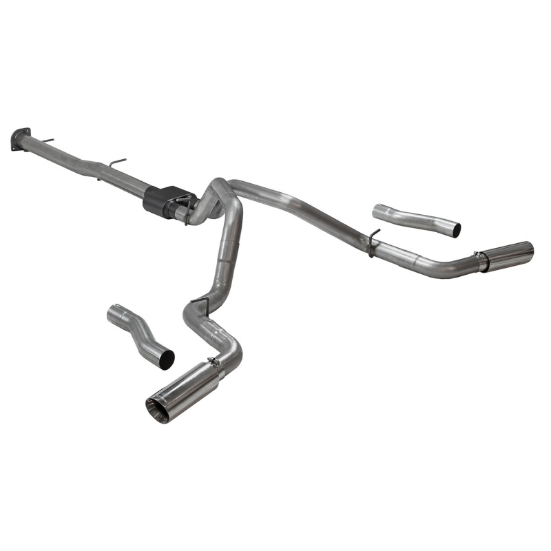 GMC Sierra 3500HD Performance Exhaust - Rear - Flowmaster - Outlaw Cat-Back - `20-`26