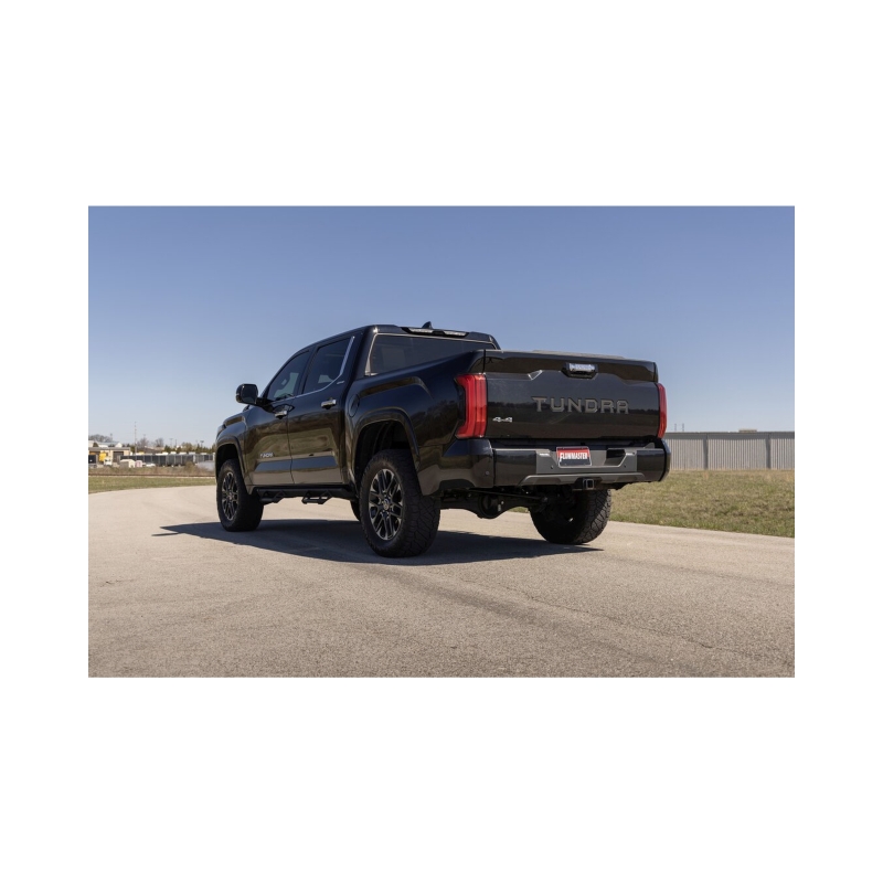 Toyota Tundra Performance Exhaust - Single Out Dump Exit - Flowmaster - Outlaw Extreme Cat-Back - `22-`26