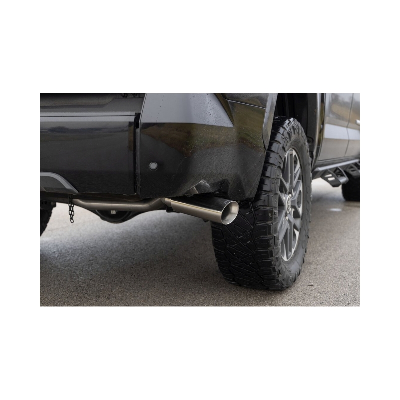 Toyota Tundra Performance Exhaust - Dual Rear/Side Exit - Flowmaster - American Thunder Cat-Back - `22-`26