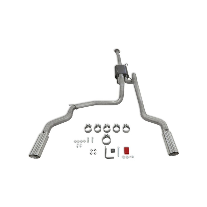 Ford F-150 Performance Exhaust - Dual Out Rear Exit - Flowmaster - Force II Cat-Back - `15-`20