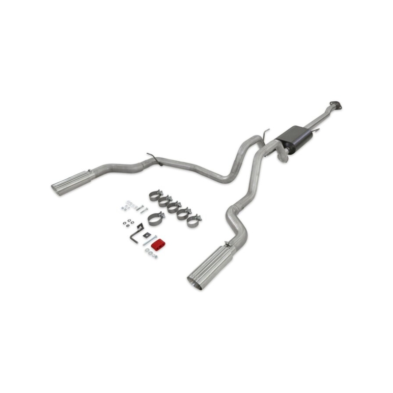 Ford F-150 Performance Exhaust - Dual Out Rear Exit - Flowmaster - Force II Cat-Back - `15-`20