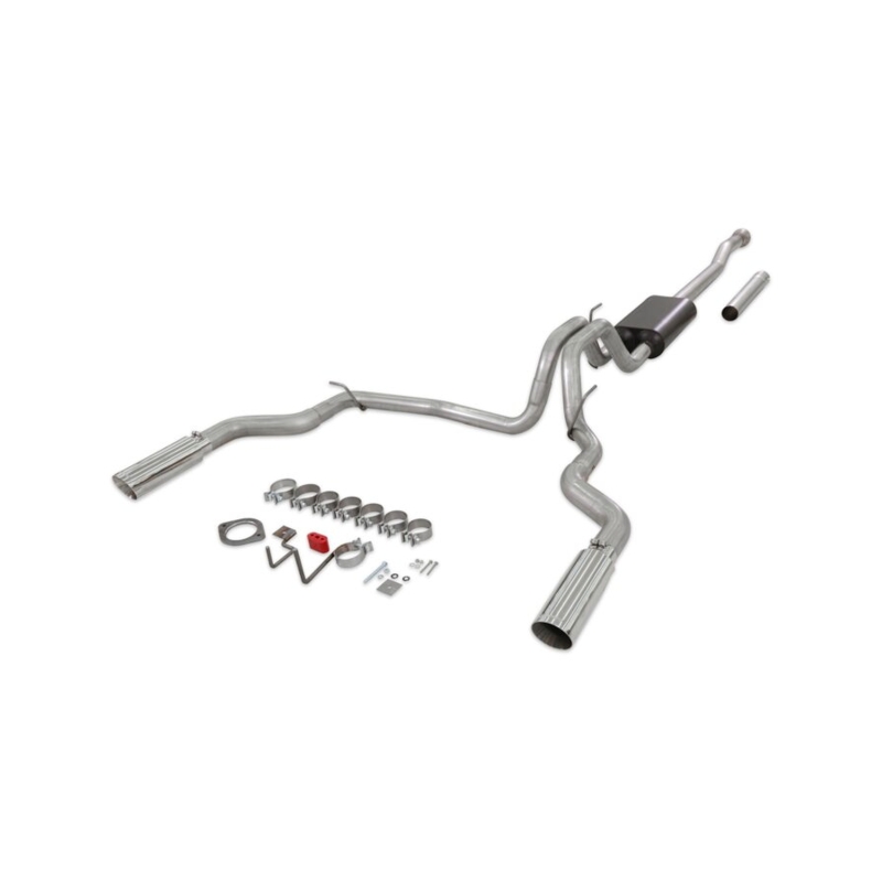 Ford F-150 Performance Exhaust - Rear - Flowmaster - Force II Cat-Back - Polished - `21-`26