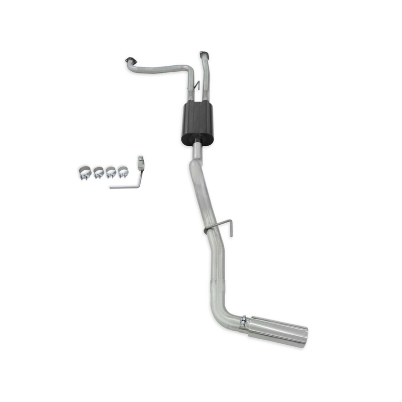 Nissan Frontier Performance Exhaust - Single Rear Exit - Flowmaster - American Thunder Cat-Back - Polished Stainless Steel - `22-`26