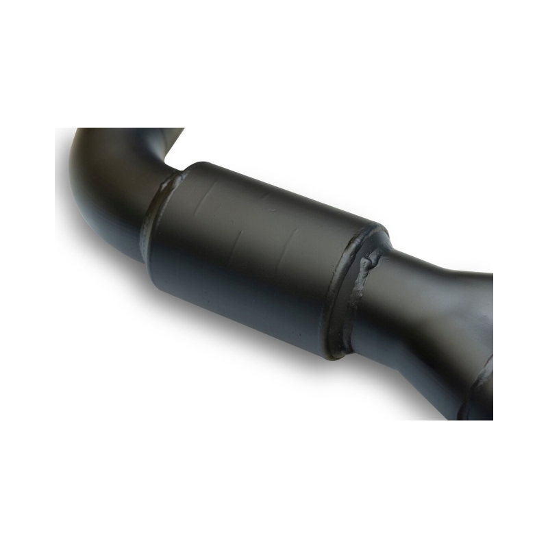 Ford Mustang Performance Exhaust - Rear - Flowmaster - Axle-Back Outlaw 3.0-inch Stainless Steel with Valves - Black - `24-`26